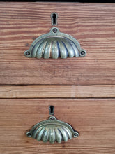 Load image into Gallery viewer, Victorian Pitch Pine Kneehole Desk