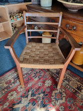 Load image into Gallery viewer, Limed Oak Open Armchair