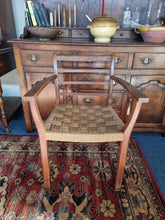 Load image into Gallery viewer, Limed Oak Open Armchair