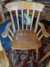 Load image into Gallery viewer, Eight Lathe Back Kitchen Dining Chairs