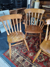 Load image into Gallery viewer, Eight Lathe Back Kitchen Dining Chairs
