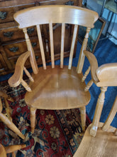 Load image into Gallery viewer, Eight Lathe Back Kitchen Dining Chairs
