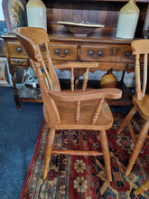 Load image into Gallery viewer, Eight Lathe Back Kitchen Dining Chairs
