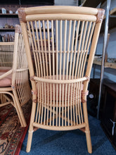 Load image into Gallery viewer, Bamboo Dining Table & Eight Dining Chairs By Angraves of Leicester