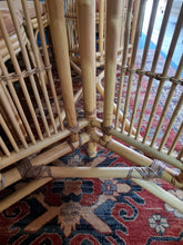 Load image into Gallery viewer, Bamboo Dining Table & Eight Dining Chairs By Angraves of Leicester