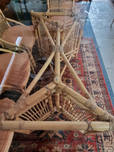 Load image into Gallery viewer, Bamboo Dining Table & Eight Dining Chairs By Angraves of Leicester