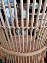 Load image into Gallery viewer, Bamboo Dining Table & Eight Dining Chairs By Angraves of Leicester