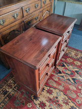Load image into Gallery viewer, Pair Of Willis & Gambier Bedside Drawers