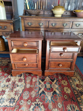 Load image into Gallery viewer, Pair Of Willis & Gambier Bedside Drawers
