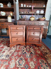Load image into Gallery viewer, Pair Of Willis & Gambier Bedside Drawers
