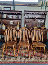 Load image into Gallery viewer, Set Of Six Hardwood Windsor Chairs