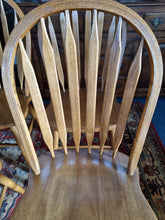Load image into Gallery viewer, Set Of Six Hardwood Windsor Chairs