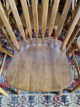 Load image into Gallery viewer, Set Of Six Hardwood Windsor Chairs