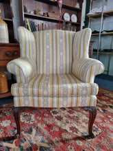 Load image into Gallery viewer, George III Mahogany Wing Back Armchair