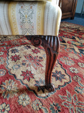 Load image into Gallery viewer, George III Mahogany Wing Back Armchair