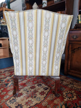 Load image into Gallery viewer, George III Mahogany Wing Back Armchair