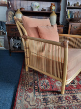 Load image into Gallery viewer, Bamboo Pair Of Armchairs By Angraves of Leicester