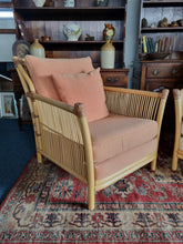 Load image into Gallery viewer, Bamboo Pair Of Armchairs By Angraves of Leicester