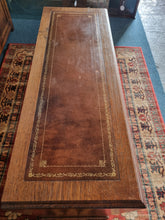 Load image into Gallery viewer, Early 20th Century Oak Twin Pedestal Desk