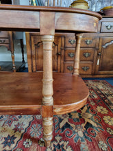 Load image into Gallery viewer, 19thC Teak Whatnot Or Baking Kitchen Cabinet/Table