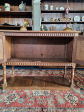 Load image into Gallery viewer, Oak Carved Pot Board Cupboard