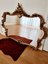 Load image into Gallery viewer, Beautiful Ornate Gold Wall MIrror