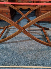 Load image into Gallery viewer, Edwardian Mahogany Butlers Tray/Table On Folding Stand