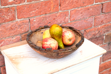 Load image into Gallery viewer, Wooden Bowl With Bark Edge 25cm
