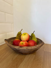Load image into Gallery viewer, Triangular Shaped Wooden Bowl 28cm
