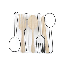 Load image into Gallery viewer, Spoon, Fork &amp; Knife Wall Decoration 45cm
