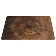 Load image into Gallery viewer, Set of Four Rectangular Bark Design Place Mats
