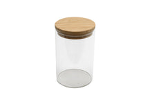 Load image into Gallery viewer, Glass Jar With Bamboo Lid 14cm
