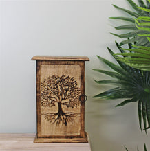 Load image into Gallery viewer, Tree of Life Hand Carved Key Box
