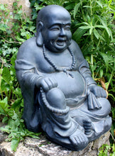 Load image into Gallery viewer, Stone Effect Laughing Buddha Statue
