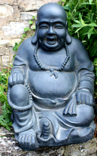 Load image into Gallery viewer, Stone Effect Laughing Buddha Statue
