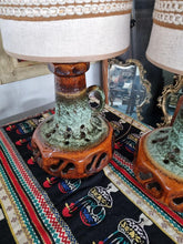 Load image into Gallery viewer, A Pair Of Mid Century West German Fat Lava Lamps