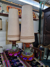 Load image into Gallery viewer, A Pair Of Mid Century West German Fat Lava Lamps