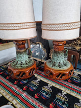 Load image into Gallery viewer, A Pair Of Mid Century West German Fat Lava Lamps