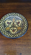 Load and play video in Gallery viewer, Vintage Safi hand painted Moroccan bowl in saffron