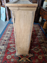 Load image into Gallery viewer, Vintage Old Pine Glazed Wall Cupboard