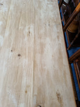 Load image into Gallery viewer, Farmhouse Pine Scrub Top Kitchen Dining Table With Two Drawers