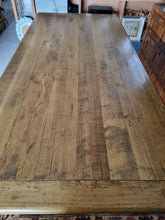 Load image into Gallery viewer, Oak Planked Top Dining Table