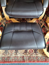Load image into Gallery viewer, Recliner Swivel Chair And Footstool