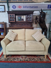 Load image into Gallery viewer, Upholstered Two Seater Green Sofa