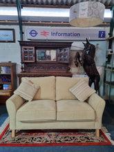 Load image into Gallery viewer, Upholstered Two Seater Green Sofa