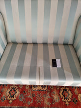 Load image into Gallery viewer, Duresta Two Seater Sofa In A Beautiful Stripe Fabric