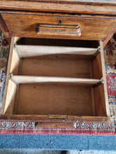 Load image into Gallery viewer, Substantial Early 20th Century Oak Twin Pedestal Desk