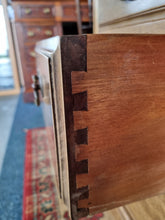 Load image into Gallery viewer, Antique Oak Partner's Desk Early 20th Century