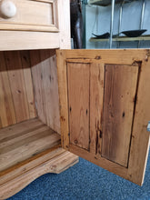 Load image into Gallery viewer, Vintage Pine Dresser With Drawers & Cupboards