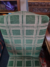 Load image into Gallery viewer, Oak Dining Table And Six Upholstered Dining Chairs